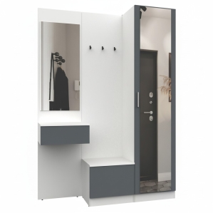 Набор мебели для прихожей "Марсель-106" МР 01-106 В2160 Ш1500 Г420 (ЛД.. Набор мебели для прихожей "Марсель-106" МР 01-106 В2160 Ш1500 Г420 (ЛД..